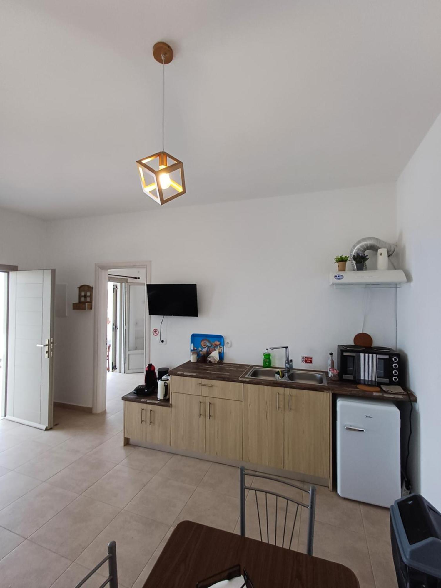 Villa 'Irene' Cycladic House With Sunrise And Sea View! Foinikiá Esterno foto